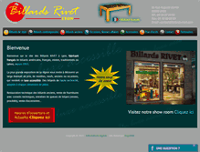 Tablet Screenshot of billards-rivet.com